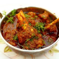 Meat mutton dish
